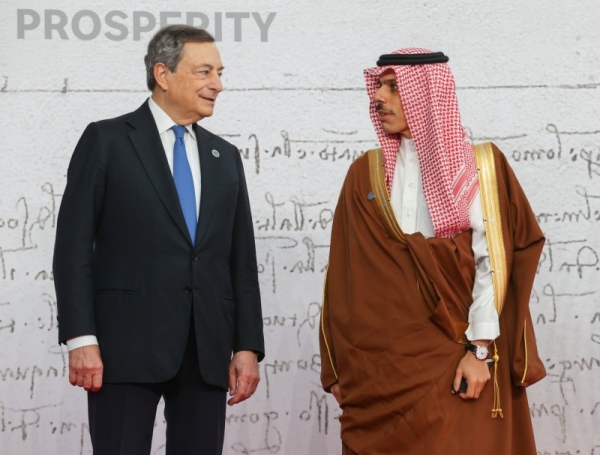 Minister of Foreign Affairs Prince Faisal Bin Farhan Bin Abdullah Saturday participated in the G20 Leaders Summit in the Italian capital, Rome, as part of Saudi Arabia’s delegation participating in attendance.