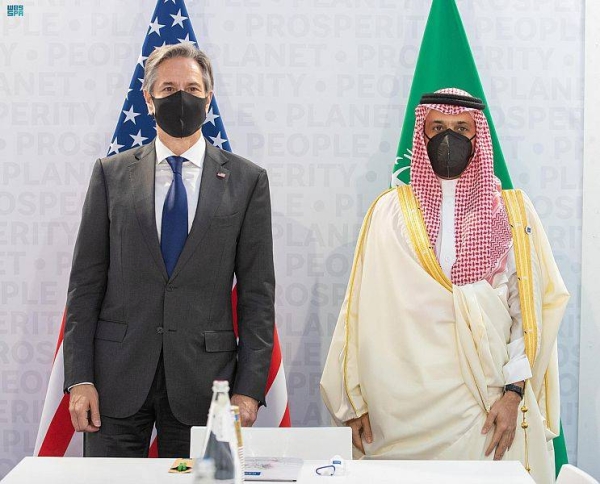 Prince Faisal, Blinken hold key talks in Rome