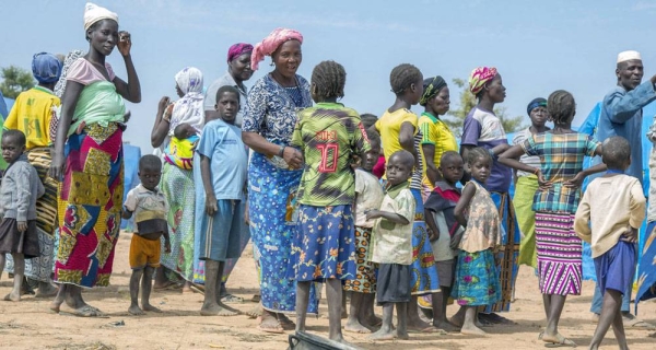 Displaced people in Burkina Faso gather in a camp in Pissila town in the northeast of the country. — courtesy WFP/Marwa Awad