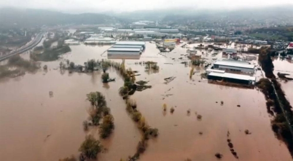 Flash flooding due to sudden heavy rainfall in parts of Bosnia and Herzegovina caused evacuations and significant property damage. The capital Sarajevo bore the brunt of the flooding.