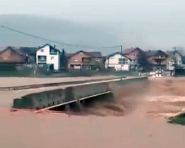 Flash flooding due to sudden heavy rainfall in parts of Bosnia and Herzegovina caused evacuations and significant property damage. The capital Sarajevo bore the brunt of the flooding.