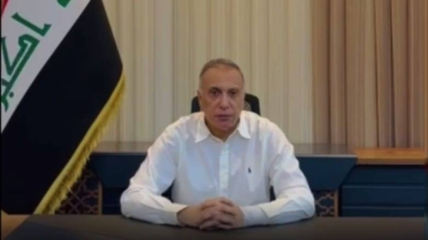 Iraqi Prime Minister speaks in a video after the assassination attempt failed. 