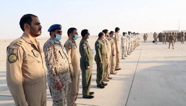 Units from the Royal Saudi Land Forces (RSLF) arrived in the UAE to participate in the 