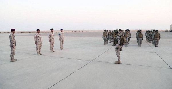 Units from the Royal Saudi Land Forces (RSLF) arrived in the UAE to participate in the 