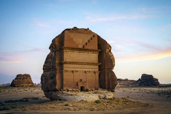 Prince Badr Bin Abdullah Bin Farhan, governor of Royal Commission for AlUla and Minister of Culture, and Audrey Azoulay, director general, UNESCO sign long-term strategic partnership to preserve AlUla's heritage and accelerate its renaissance — courtesy PRNewsfoto/The Royal Commission for AlUla