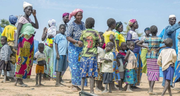 Displaced people in Burkina Faso gather in a camp in Pissila town in the northeast of the country. — courtesy WFP/Marwa Awad