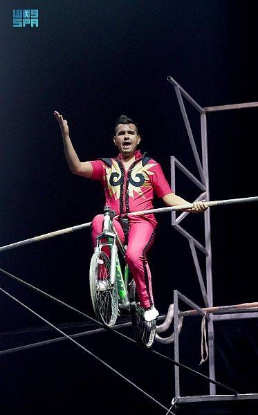 Winter Wonderland Circus is one of the biggest shows that has been attracting large audiences in the 2021 Riyadh Season.