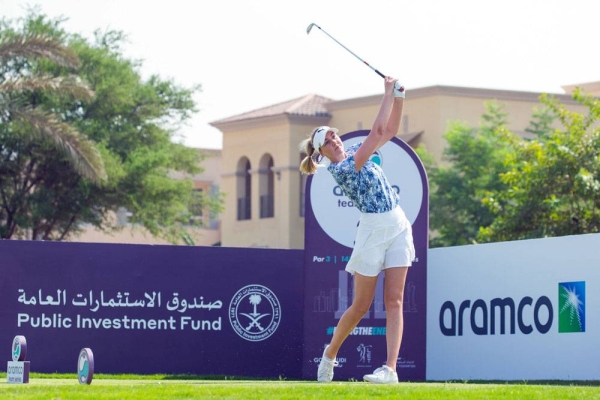 Germany's Olivia Cowan finished second in the ATS - Jeddah's individual format