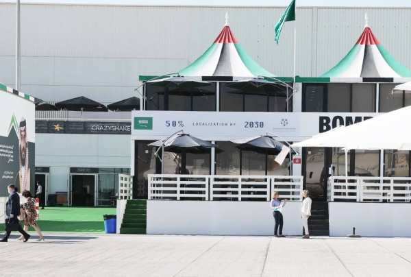 Governor of the General Authority for Military Industries (GAMI) Ahmad Al-Ohali Sunday inaugurated GAMI’s pavilion at the Dubai Airshow 2021, which lasts until Nov. 18 in the UAE at Al Maktoum International Airport.