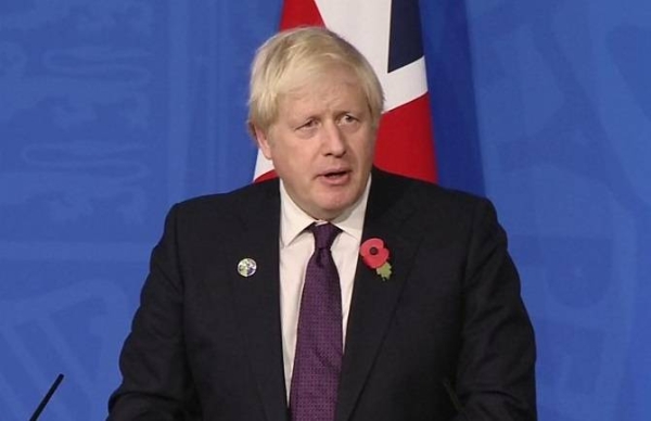 British Prime Minister Boris Johnson.