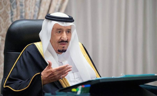 Custodian of the Two Holy Mosques King Salman, prime minister, chaired the virtual session of the Cabinet in NEOM on Tuesday. 