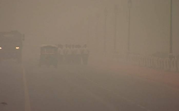 A toxic haze has smothered Delhi since the festival of Diwali.