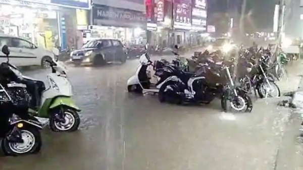 In Andhra Pradesh, at least 25 people were killed and 17 others were reported missing in rain-related incidents. — courtesy ANI