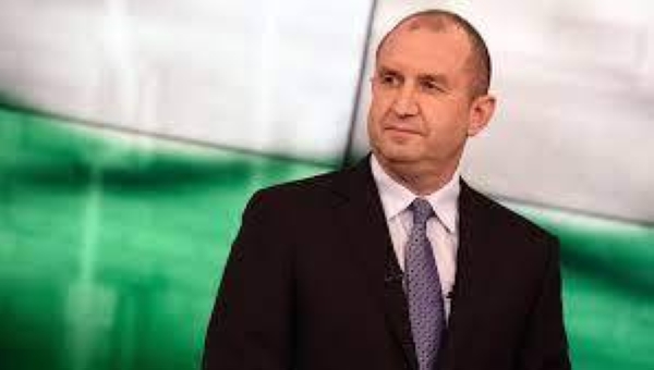 File photo of Bulgarian President Rumen Radev.