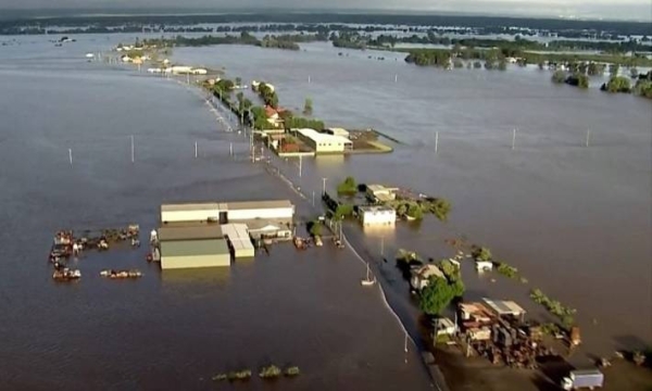 A La Niña contributed to devastating floods across Australia in March.