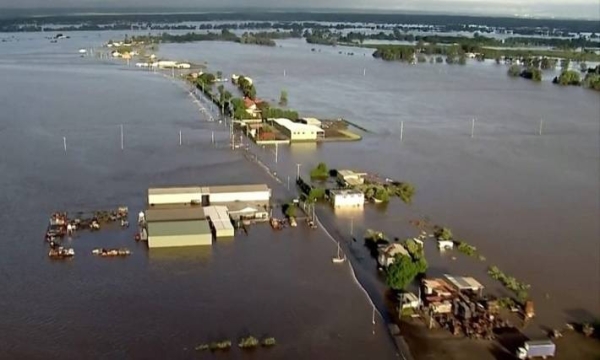 A La Niña contributed to devastating floods across Australia in March.