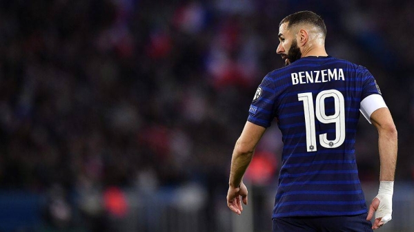 Karim Benzema was not present in court in Versailles for the verdict.