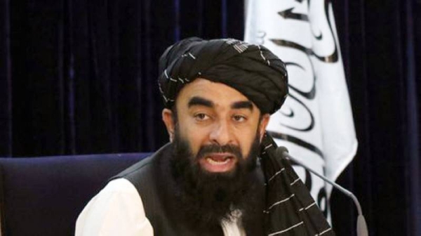 Zabihullah Mujahid seen in this file photo. 