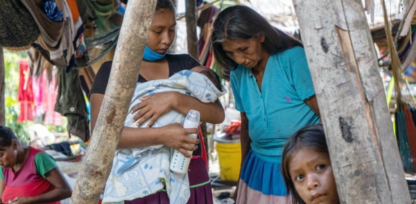 Guyana hosts an estimated 23,000 Venezuelan refugees and migrants who have fled widespread lack of basic items and insecurity. — courtesy UNHCR/Diana Diaz