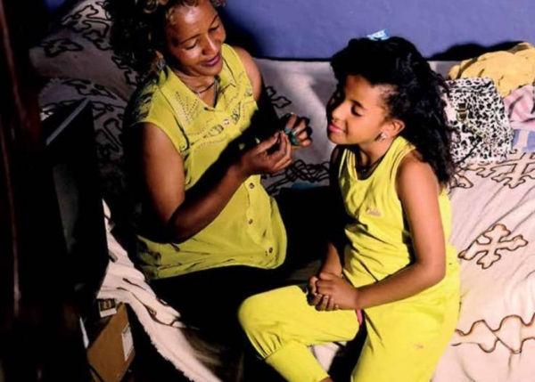 Fanaye Hailu says her daughter Betty was born HIV-free and is now eight years old. She suggests that every mother, every pregnant woman must get tested for HIV which can save the lives of the mother and her baby.