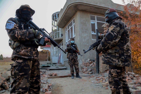 Taliban soldiers in the outskirts of Kabul earlier this month. The group has been accused of carrying out revenge killings.