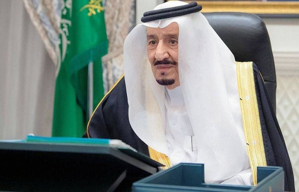 Custodian of the Two Holy Mosques King Salman, prime minister, chairs the Council of Ministers virtual meeting on Tuesday.