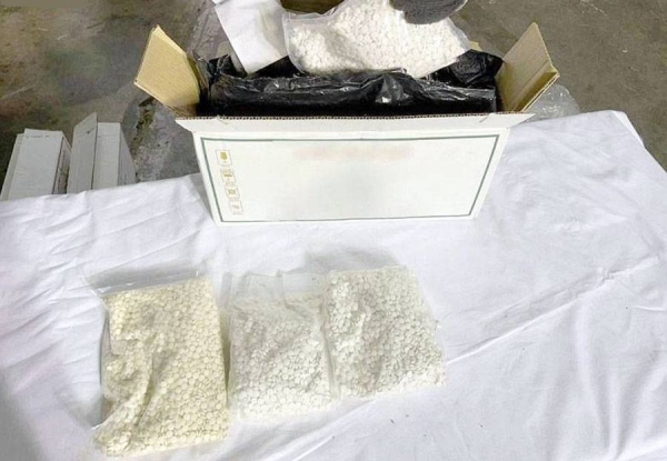 The General Directorate of Narcotics Control (GDNC) thwarted a large attempt to smuggle 30,349,000 Amphetamine pills hidden inside a cardamom container seized at Riyadh Dry Port.