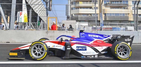 Action during the practice sessions of the Formula 1 STC Saudi Arabian Grand Prix 2021 on Friday evening at Jeddah Corniche Circuit.
