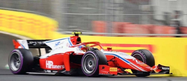 Action during the practice sessions of the Formula 1 STC Saudi Arabian Grand Prix 2021 on Friday evening at Jeddah Corniche Circuit.
