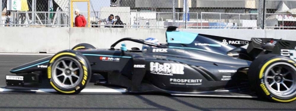 Action during the practice sessions of the Formula 1 STC Saudi Arabian Grand Prix 2021 on Friday evening at Jeddah Corniche Circuit.
