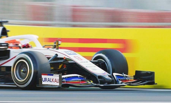 Action during the practice sessions of the Formula 1 STC Saudi Arabian Grand Prix 2021 on Friday evening at Jeddah Corniche Circuit.
