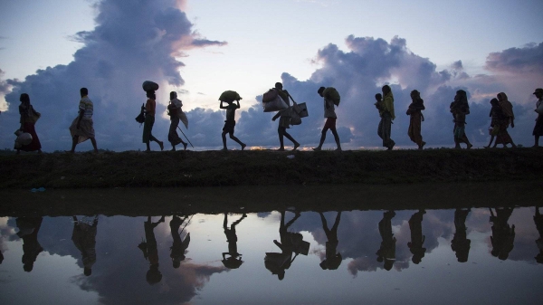 Hundreds of thousands of Rohingya Muslims fled Myanmar after a campaign of violence against them.
