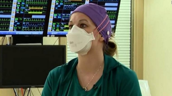 A nurse describes panic attacks over working in a Covid-19 unit.