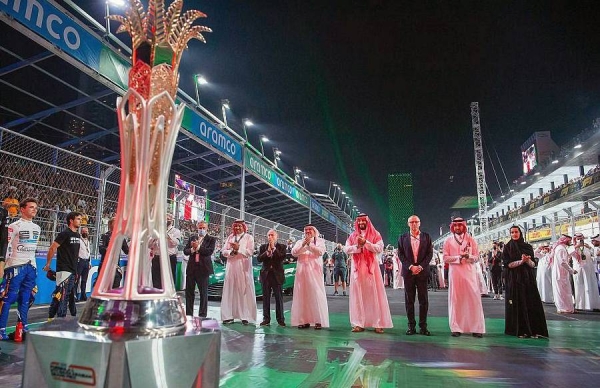 The Formula 1 STC Saudi Arabian Grand Prix 2021, which was held at Jeddah Corniche Circuit, from Dec. 3 to 5, 2021 set a record in the number of viewers of social media channels.