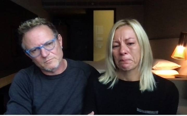 The BBC spoke to this family in June who made it back to Australia but was initially banned from seeing their dying parent in Queensland.
