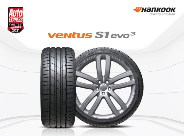 Hankook Tire’s Ventus S1 evo 3 wins Auto Express 2021 summer tire test
