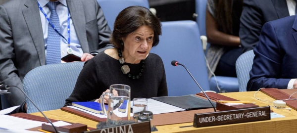 Rosemary DiCarlo, Undersecretary-General for Political Affairs.