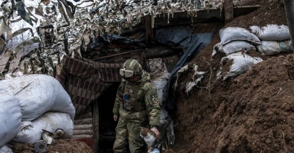 Russian military build-up along the Ukraine border.