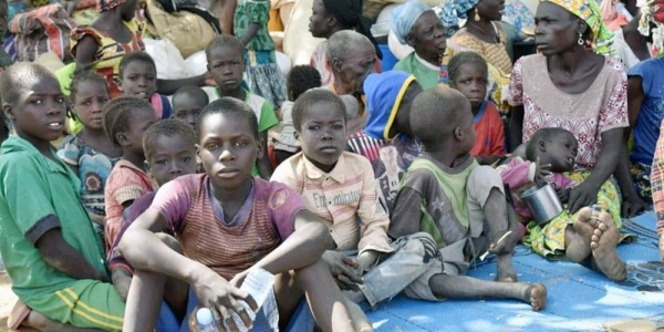 Refugees from Cameroon soon after arriving to Chad’s Chari Baguirmi region near the capital, N’Djamena. — courtesy UNHCR/Aristophane Ngargoune