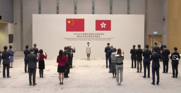 Hong Kong's legislature vote on Sunday saw more than 90% of the seats go to pro-Beijing candidates.