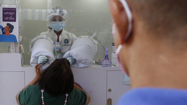 A testing facility in Bangkok.