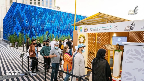 The Saudi Falcons Club participated in Expo 2020 Dubai, through events celebrating the World Wildlife Day.