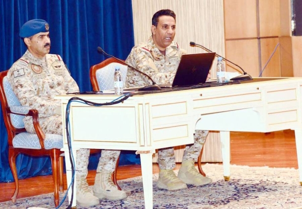 The Arab Coalition spokesman Brig. Gen. Turki Al-Maliki said on Saturday that the Iran-backed Houthis continue to violate international navigation in the Red Sea.
