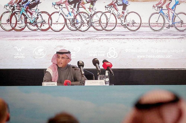 The Ministry of Sports together with the Saudi Cycling Federation announced the participation of 16 international teams in the second edition of the five-stage 