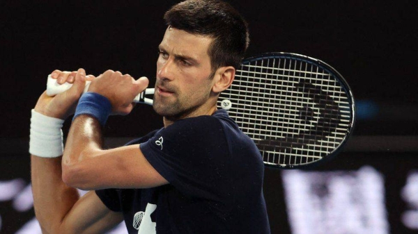 Djokovic boarded a flight at Melbourne airport on Sunday after losing a last-ditch court bid to remain in the country.