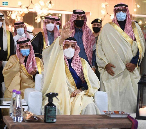 Riyadh Emir Prince Faisal Bin Bandar attended on Sunday evening the closing ceremony of the second edition of the Saudi Arabian Horse Festival at the International Equestrian Resort. The 8-day event was held in partnership with the Diriyah Gate Development Authority. 