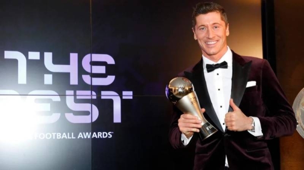 Lewandowski crowned best FIFA men's player 2021