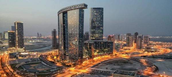 A view on Abu Dhabi, in the United Arab Emirates