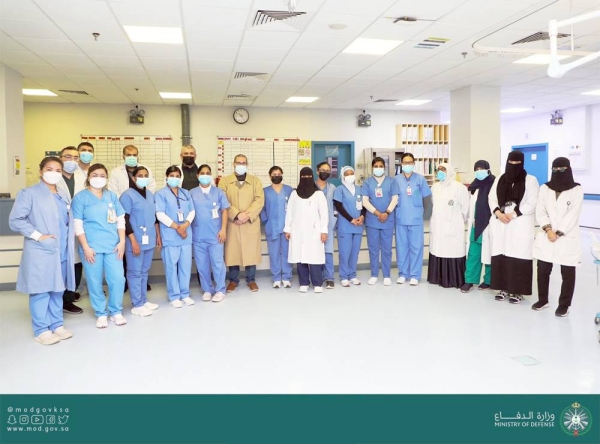 A Saudi woman gave birth to 5 sets of twins on Jan. 12, where the medical team supervising her condition at King Salman Armed Forces Hospital succeeded in conducting a natural birth for her.
