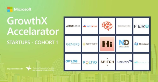 Microsoft for Startups celebrates GrowthX Accelerator's first cohort graduates from across MENA